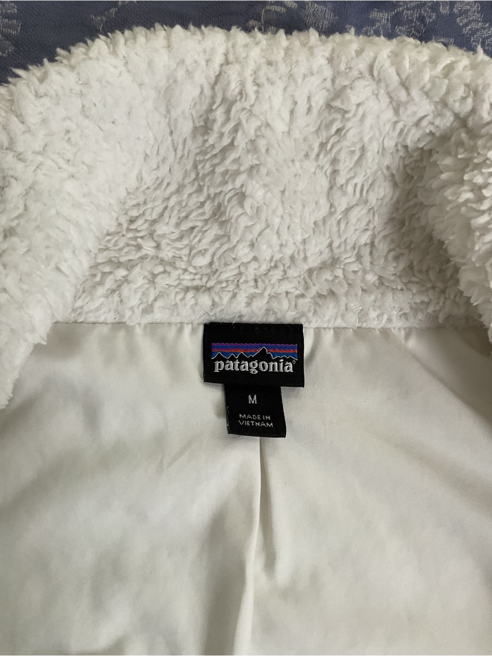 Patagonia Los Gatos Fleece Vest Birch White BCW Medium Fall 2019 - Picture 3 of 14